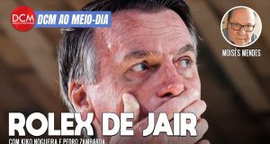 DCM Ao Meio-Dia: Bolsonaro levou relógio de diamantes; Caso Tacla Duran pode cair com Zanin; neonazi no Lollapalooza
