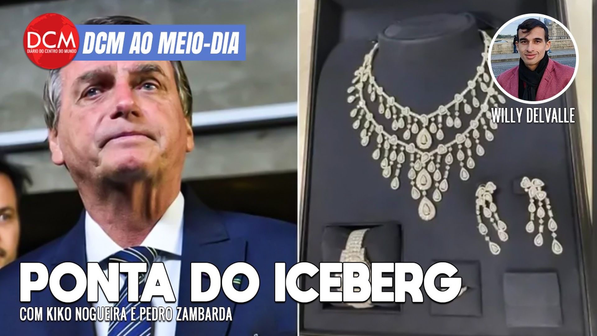 DCM Ao Meio-Dia: Joias sauditas são ponta do iceberg de esquema de Bolsonaro; Lula e o Dia Internacional da Mulher