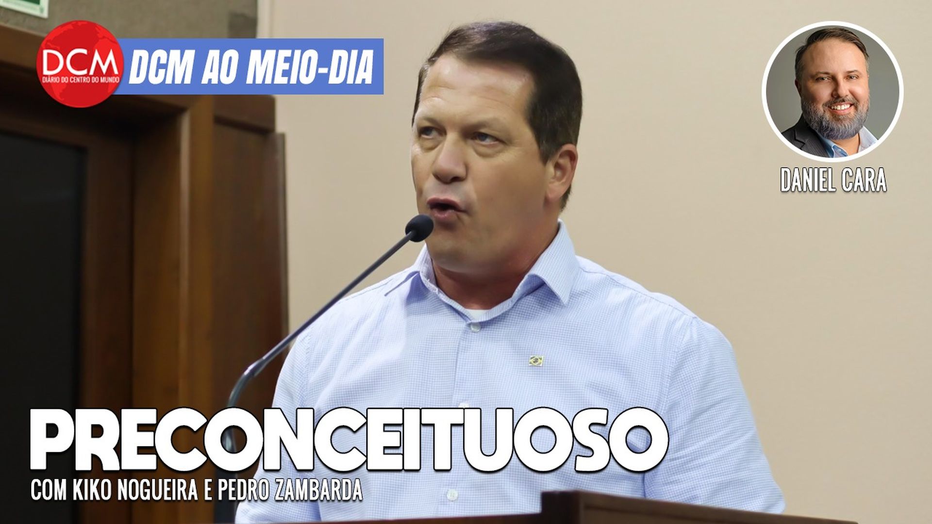 DCM Ao Meio-Dia: Exército não terá mensagem de aniversário do golpe; vereador racista de Caxias tem de ser preso