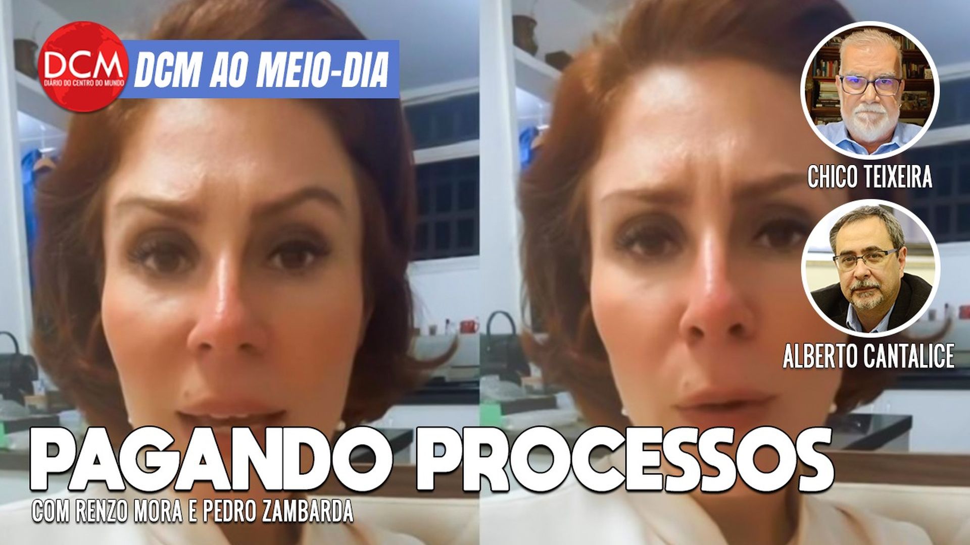 DCM Ao Meio-Dia: Lula diz que Bolsonaro organizou o 8 de janeiro; Zambelli faz vaquinha para pagar processos
