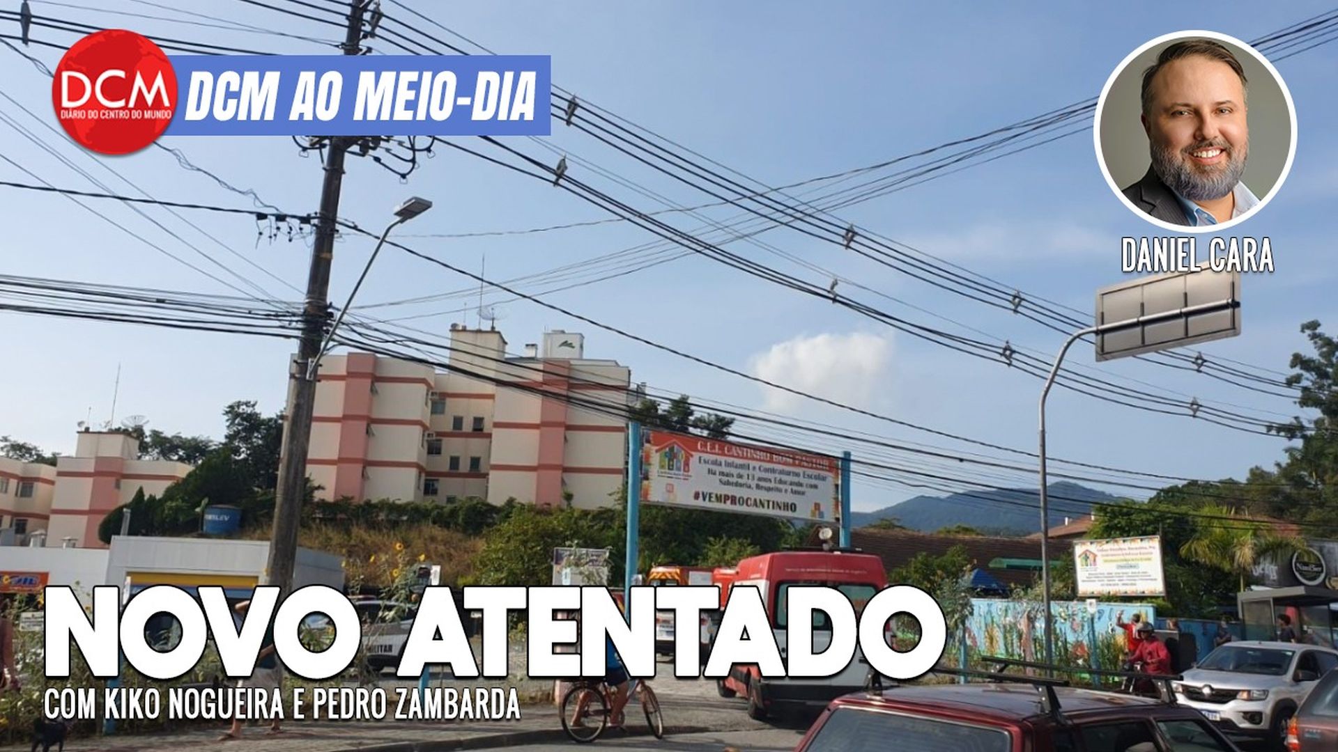 DCM Ao Meio-Dia: Ataque em creche de Blumenau deixa 4 crianças mortas; polícia investiga ações orquestradas