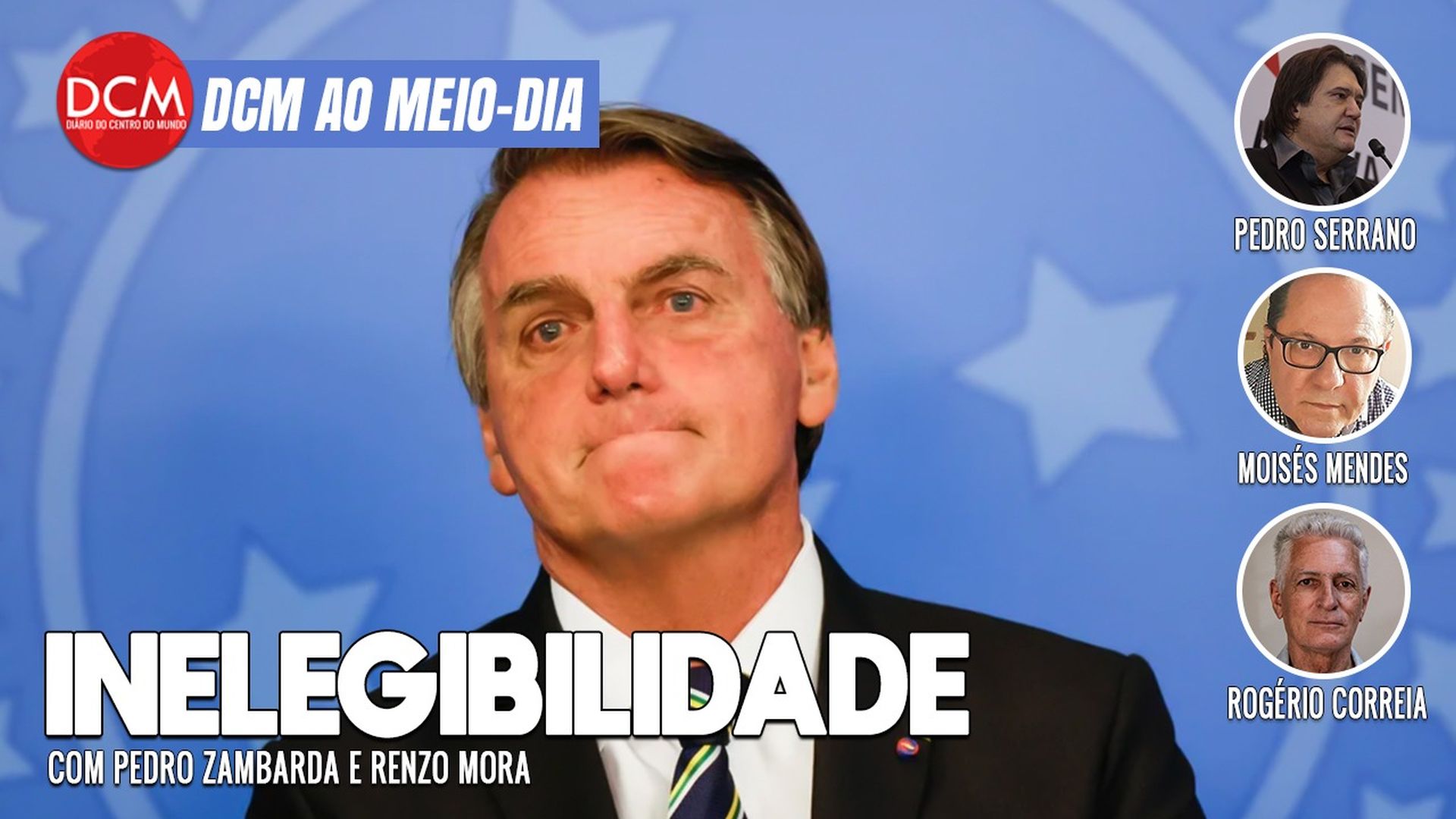 DCM Ao Meio-Dia: TIC TAC - Procuradoria Eleitoral defende inelegibilidade de Bolsonaro e TSE irá analisar caso