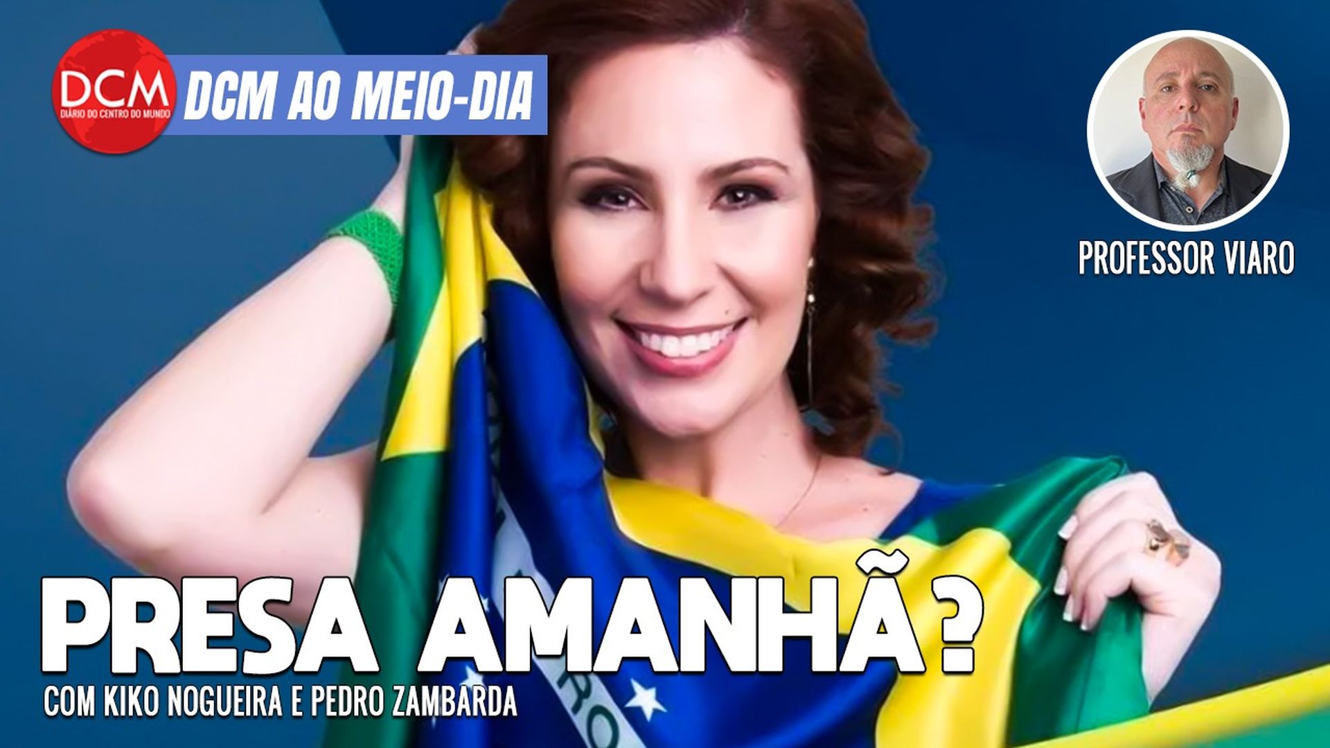 DCM Ao Meio-Dia: Dallagnol se desespera para tentar impedir depoimento de Tacla Duran; Zambelli presa amanhã