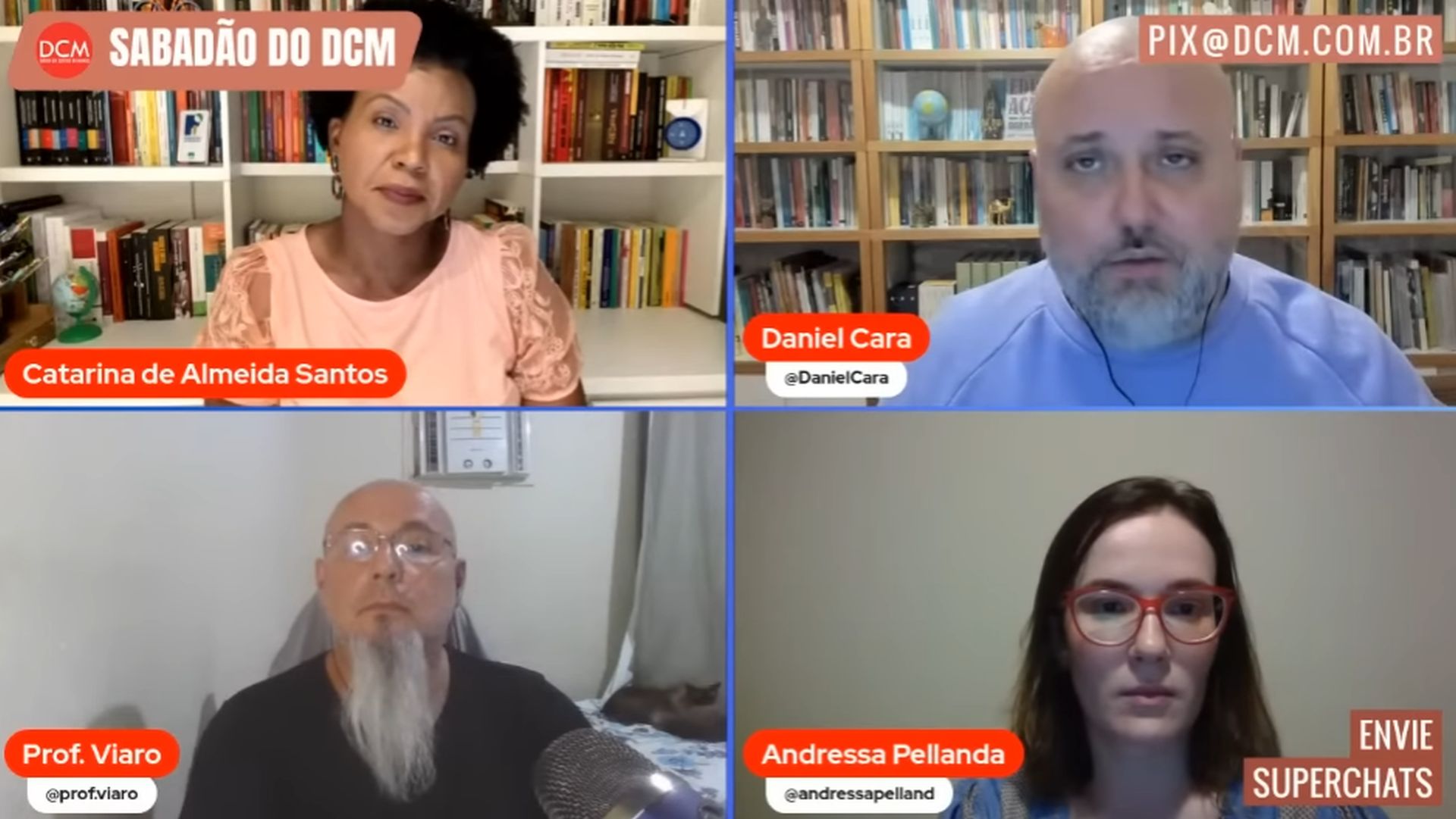 Superlive do DCM aborda onda de violência nas escolas.