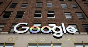 Fachada do Google em Nova York