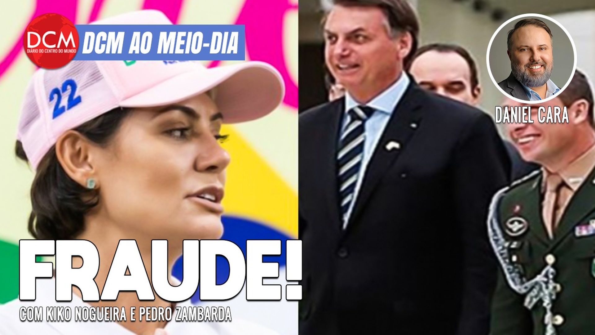 DCM Ao Meio-Dia: Bolsonaro preso amanhã: Michelle confirma fraude da vacina; Mauro Cid vai delatar?