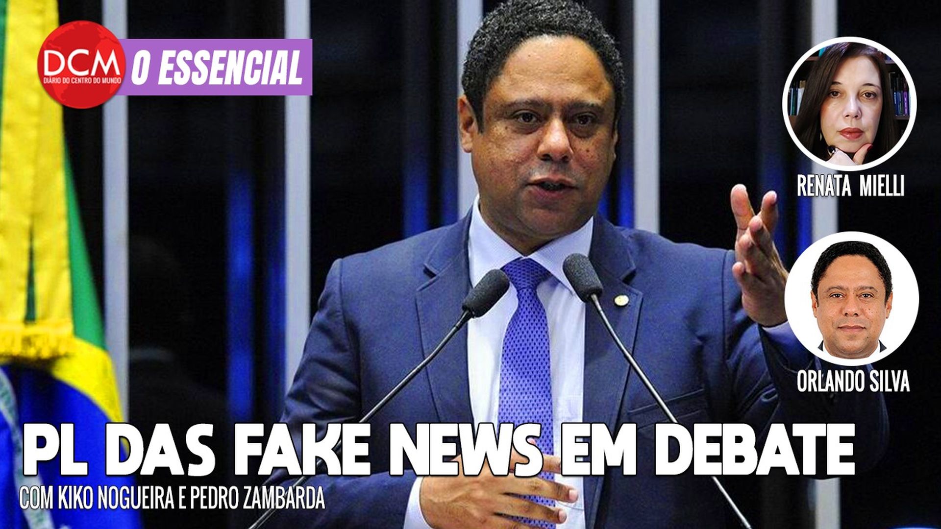 DCM Ao Meio-Dia: Lula diz que todos os golpistas 'serão presos’; Orlando Silva fala do PL das Fake News