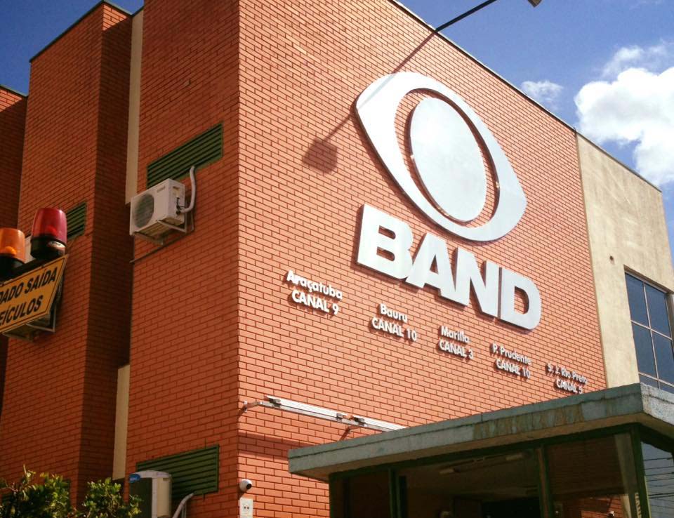TV Bandeirantes - Sede Interior. (Foto: Reprodução).