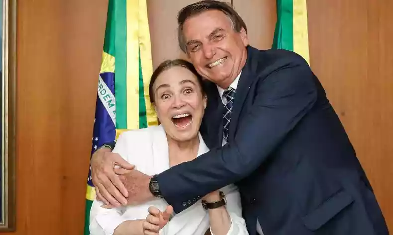 Regina Duarte publica nueva noticia falsa contra el gobierno de Lula y alcanza la 10ª posición falsamente clasificada en Instagram