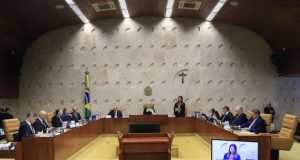 Imagem de plenário do STF