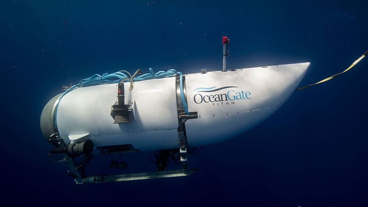 Submarino que desapareceu no fundo do oceano