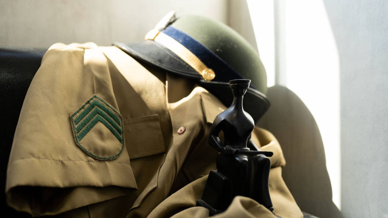 Farda de militar que denunciou assédio