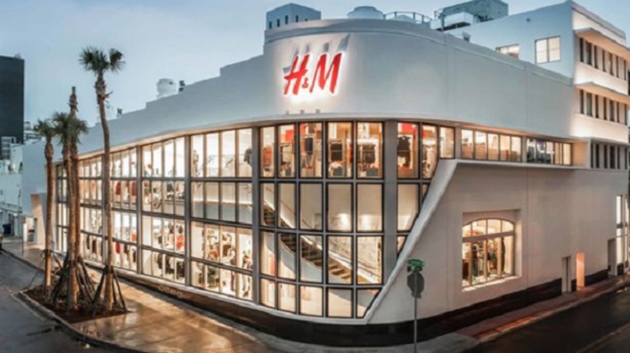 Fachada de loja H&M