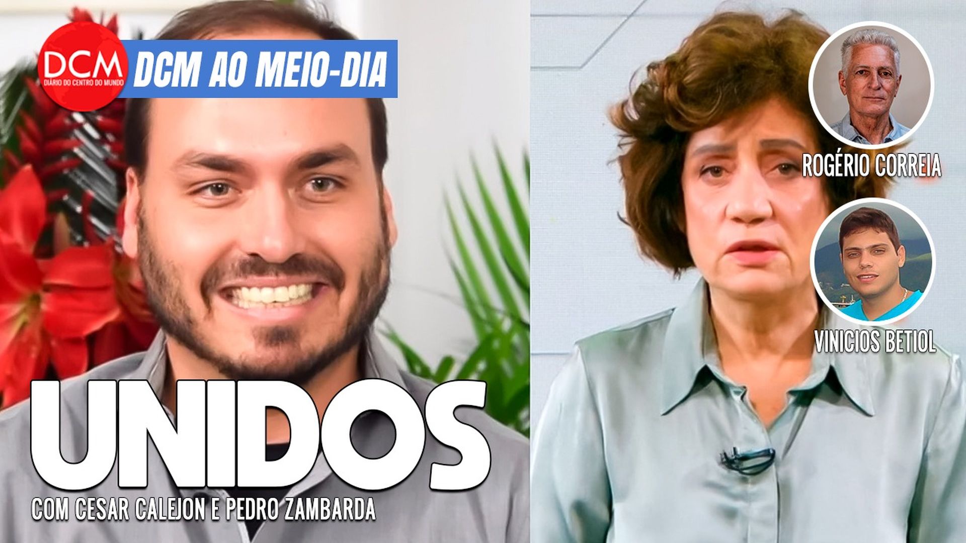 DCM Ao Meio-Dia: Carlos Bolsonaro se alia a Miriam Leitão e a Globo para detonar Pochmann no IBGE, escolha de Lula