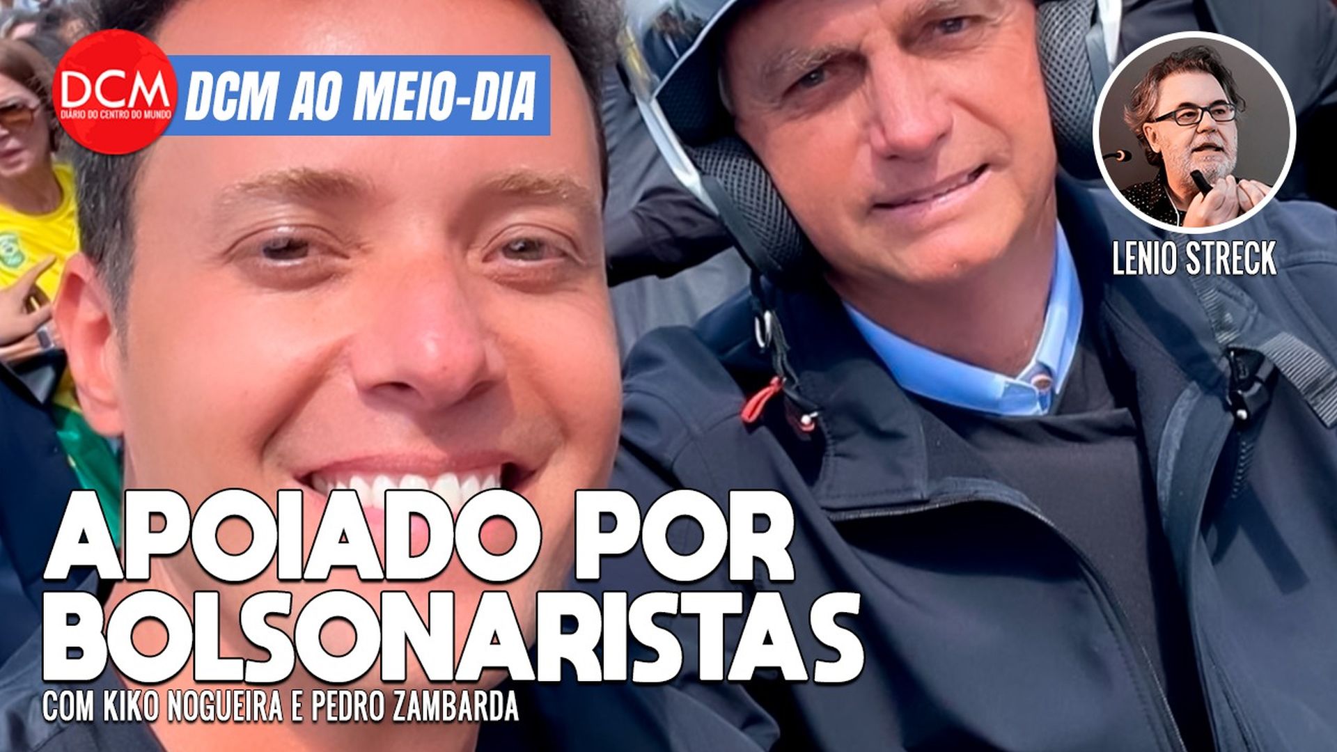 DCM Ao Meio-Dia: Bolsonaristas defendem pastor que mandou matar gays; Elis e Maria Rita juntas em comercial da VW