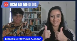 Marcele e Matheus Alencar no DCM