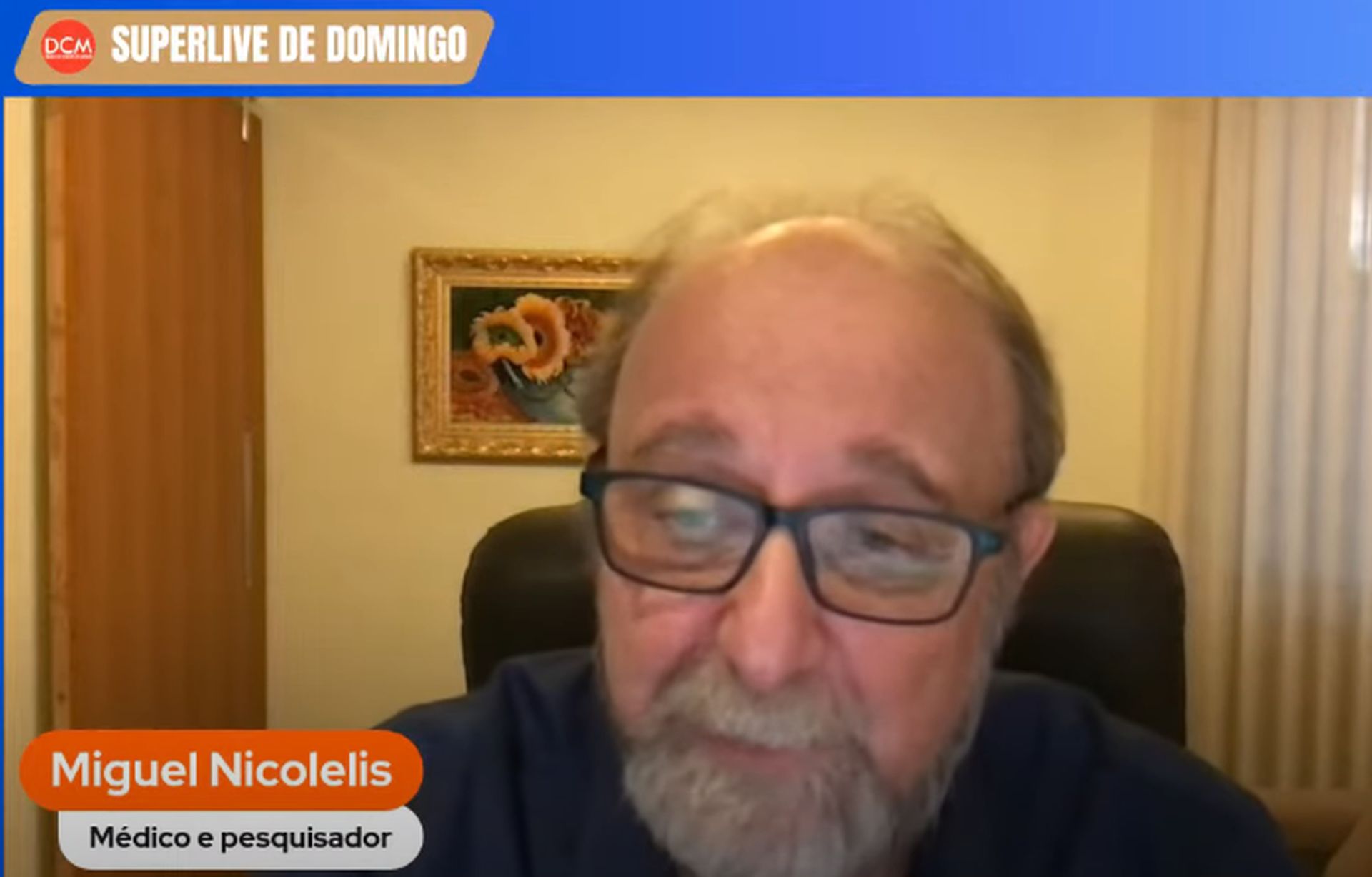 Miguel Nicolelis no DCM