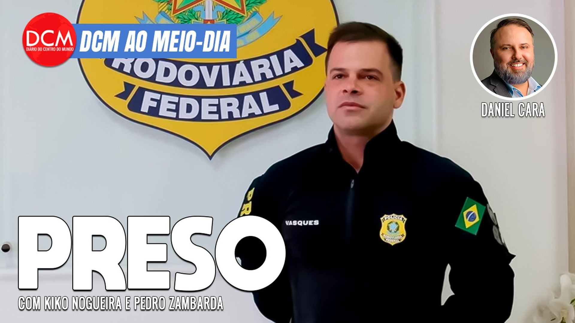 DCM Ao Meio-Dia: Prisão de Silvinei da PRF abre as portas da cadeia para Anderson Torres e Bolsonaro