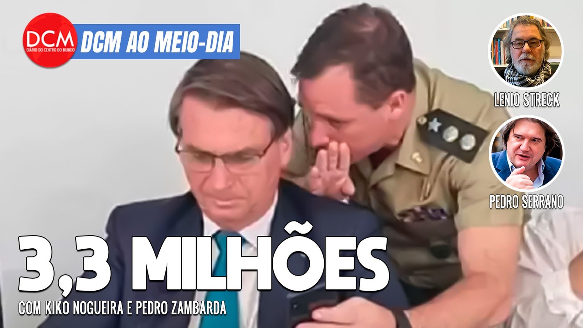 DCM Ao Meio-Dia: Ex-auxiliar de Bolsonaro movimentou R$ 3,3 milhões e repassou a Cid; apagão em vários estados