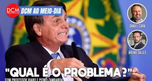 DCM Ao Meio-Dia: Bolsonaro diz que mandou zaps com ataques ao STF para empresários - “Qual o problema?”