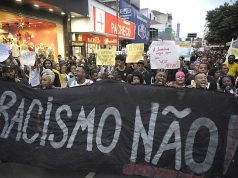 Manifestação contra o racismo
