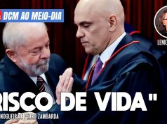 DCM AO MEIO-DIA: Moraes cita “risco à vida” de Lula ao mandar prender bolsonaristas; Zema tenta justificar xenofobia. Foto: Reprodução/DCMTV/YouTube