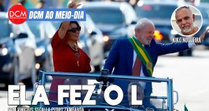 DCM Ao Meio-Dia: Janja brilha de vermelho no 7 de setembro; escanteado, Márcio França provoca Lula