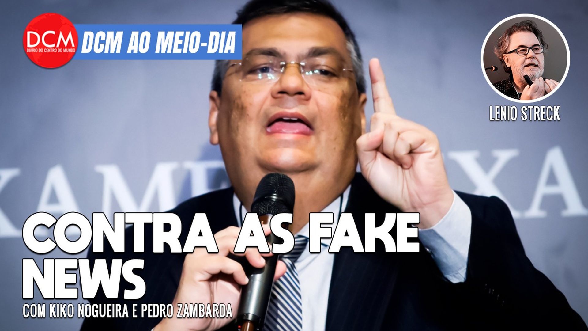 DCM Ao Meio-Dia: Alexandre Garcia preso amanhã? Propagadores de fake news sobre RS na mira da PF, diz Dino