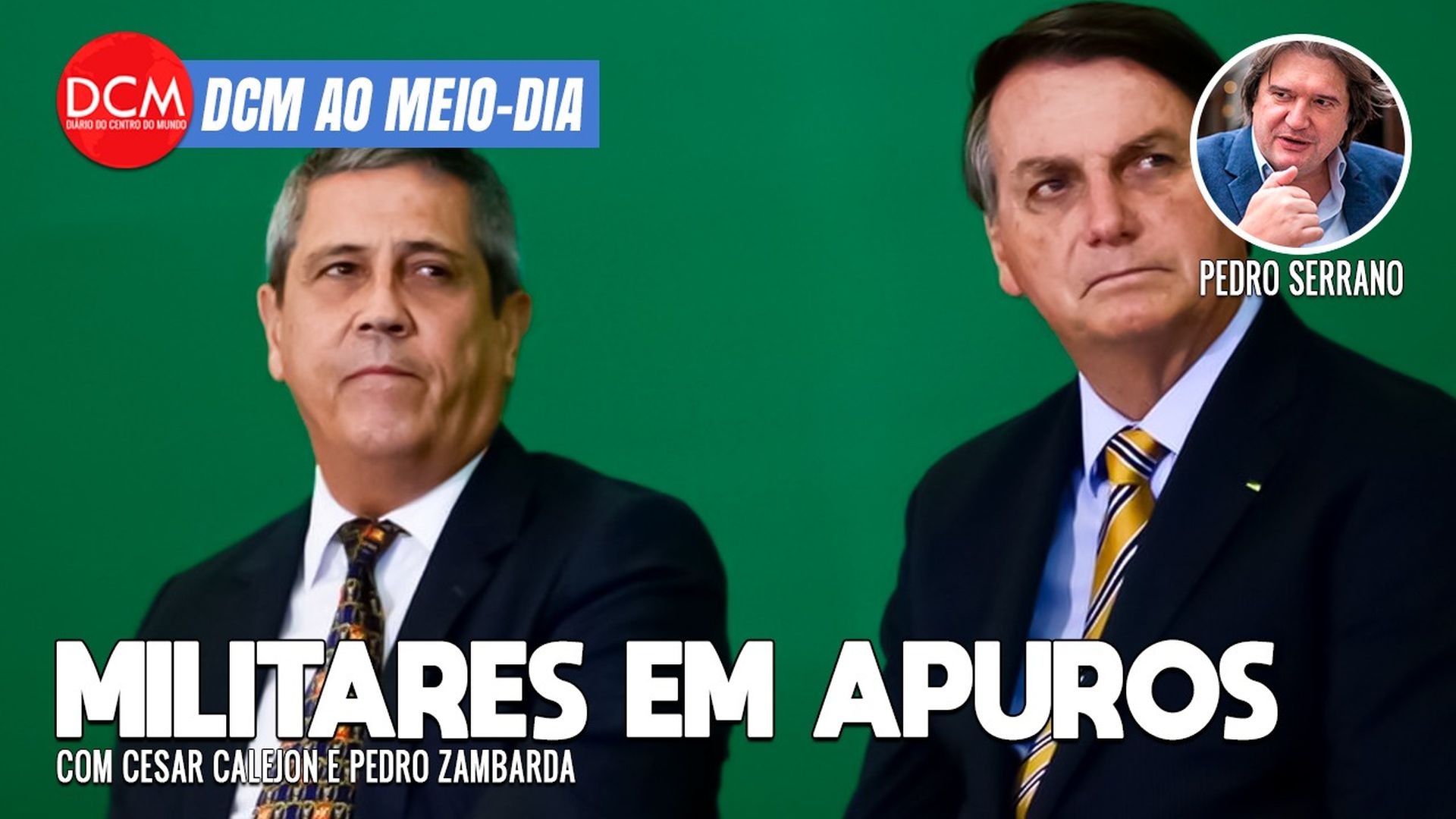 DCM Ao Meio-Dia: Braga Netto tem sigilo quebrado em operação sobre intervenção; Cid deve citar militares em delação