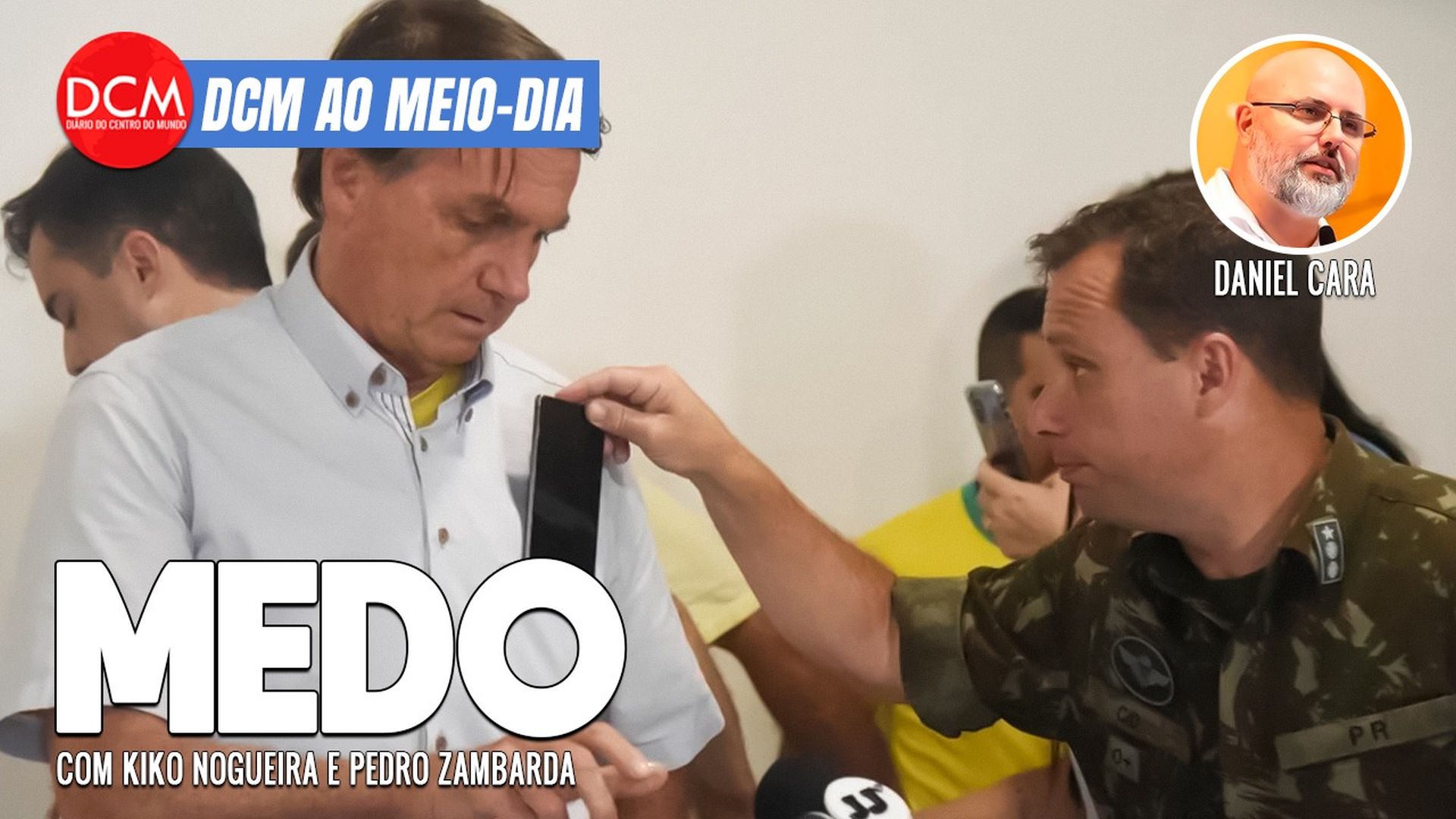 DCM Ao Meio-Dia: Bolsonaro está com medo de delação de Cid - “É decente e não vai inventar nada”