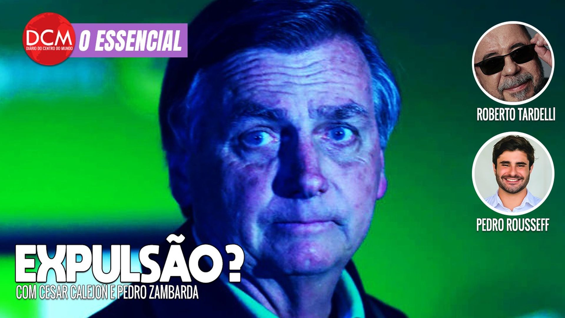 Essencial do DCM: Bolsonaro pode ser expulso do Exército após delação de Cid; Dino reage à mentira de Alexandre Garcia