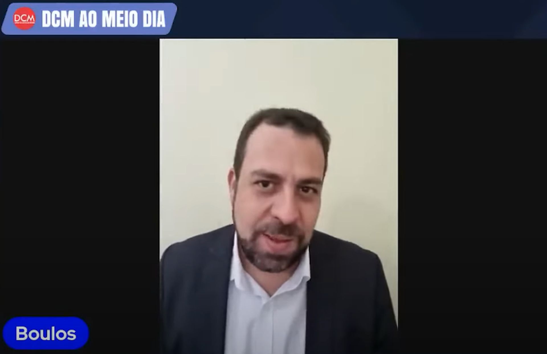 Guilherme Boulos no DCM