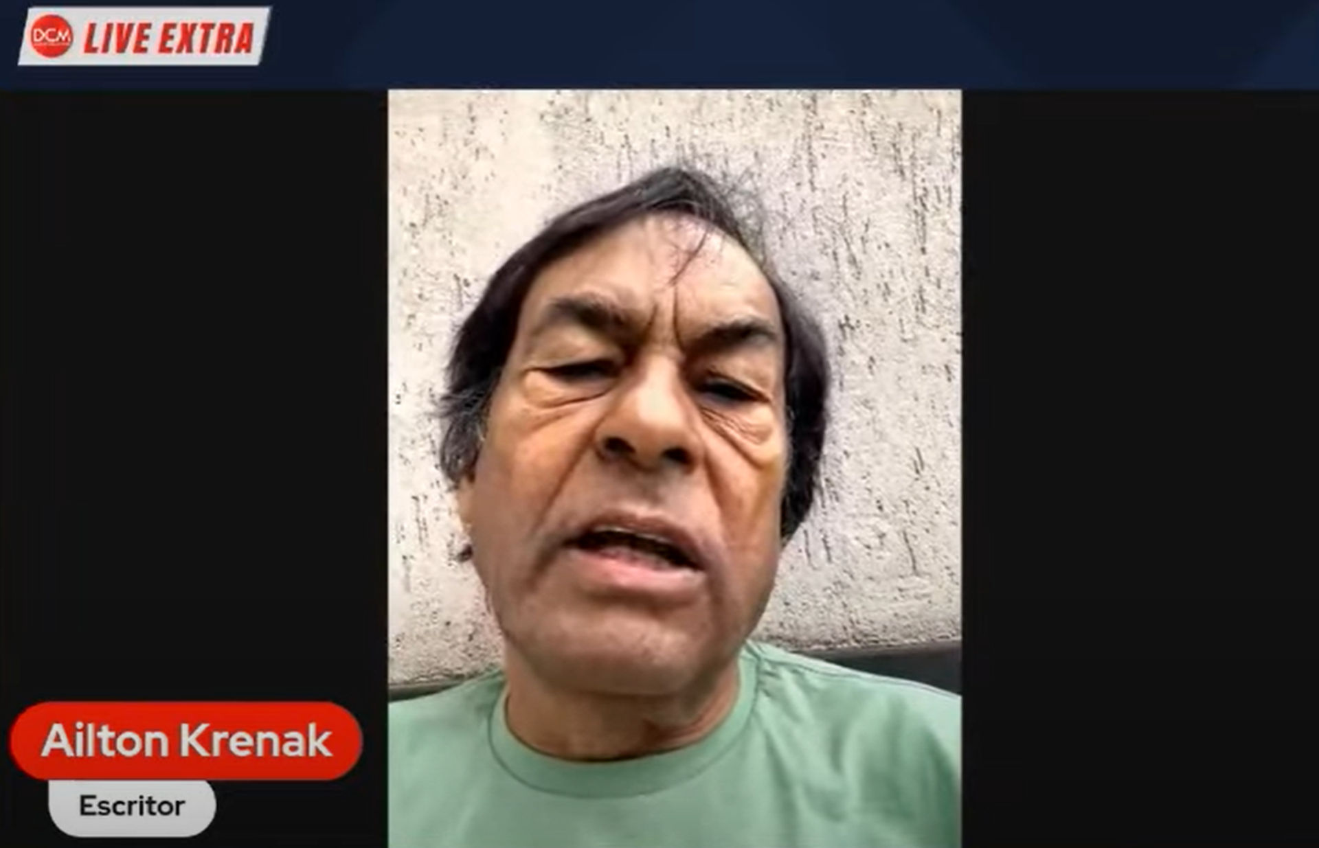 Ailton Krenak no DCM