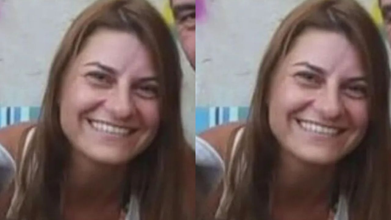 Montagem de fotos de Karla Stelzer Mendes sorrindo