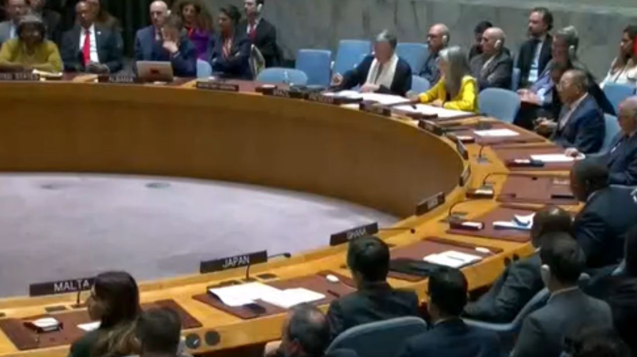 Conselho de Segurança da ONU reunido