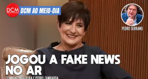 DCM Ao Meio-Dia: Mônica Waldvogel acusa PT de ligação com Hamas, finge pedir desculpas e joga fake news no ar