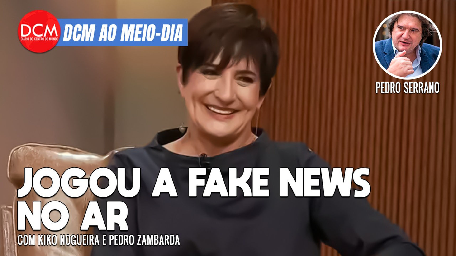 DCM Ao Meio-Dia: Mônica Waldvogel acusa PT de ligação com Hamas, finge pedir desculpas e joga fake news no ar