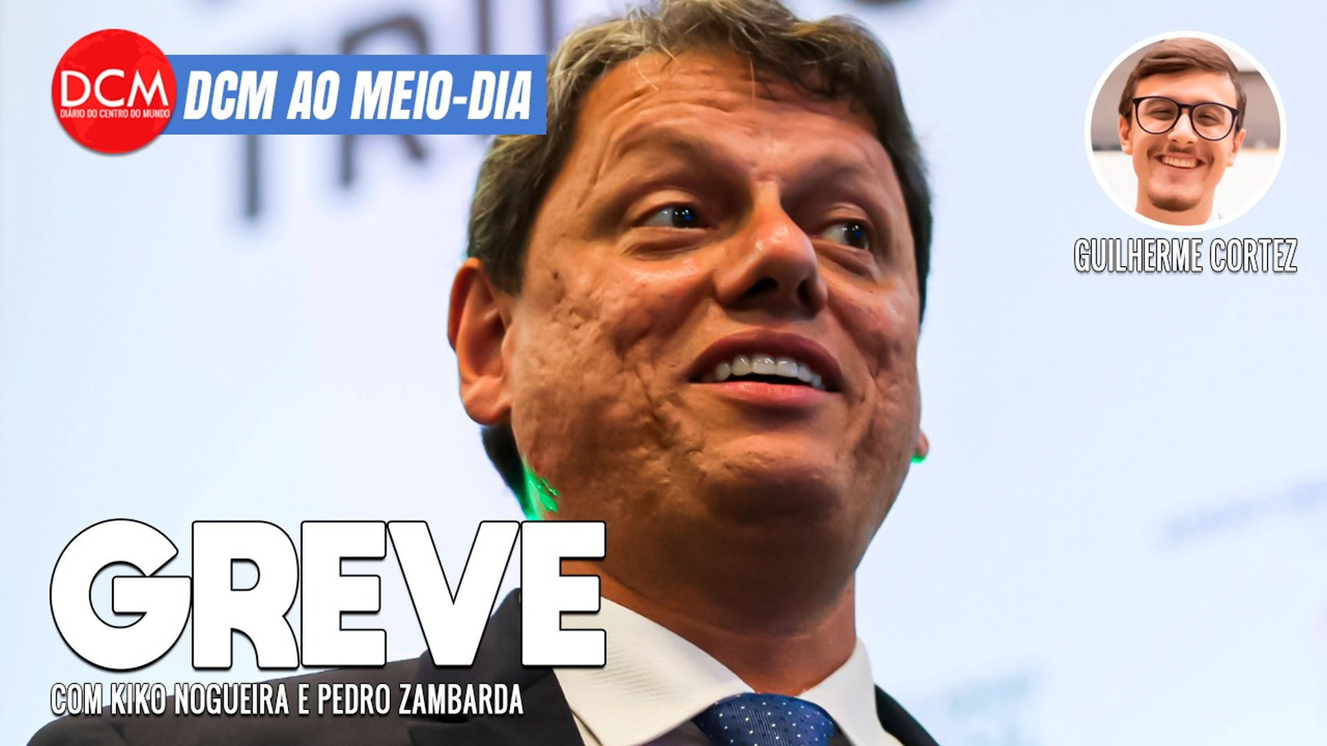 DCM Ao Meio-Dia: Bocardi bajula Tarcísio e detona greve no Metrô; PF: joias de Bolsonaro podem ter favorecido sauditas