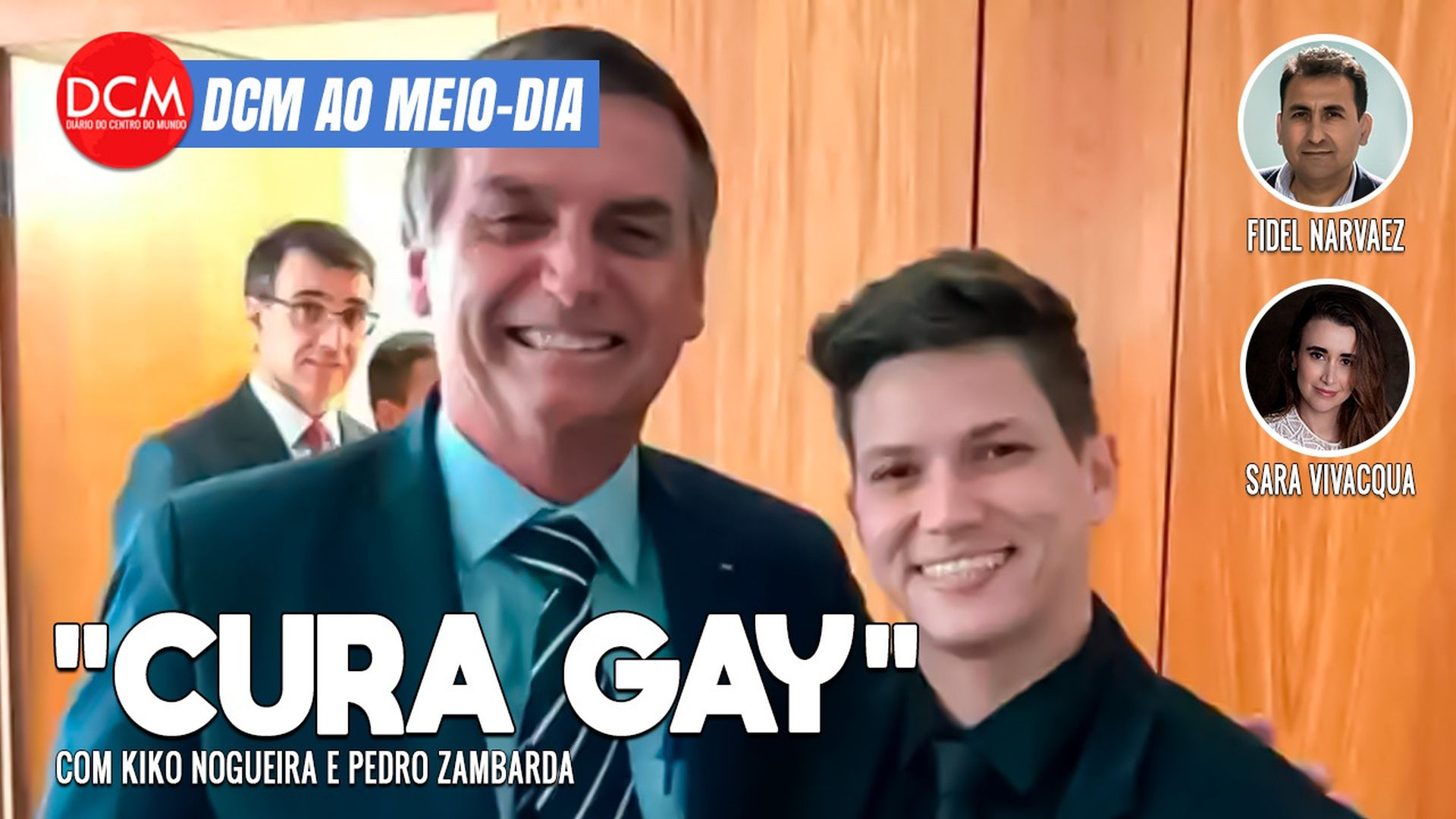 DCM Ao Meio-Dia: Ordem de evacuação do norte de Gaza gera terror; “cura gay”: morre a bolsonarista Karol Eller