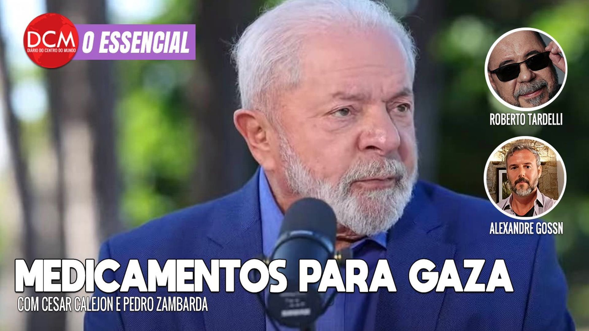 Essencial do DCM: Governo Lula envia 300 quilos de medicamentos para Gaza; Putin liga para Netanyahu buscando acordo