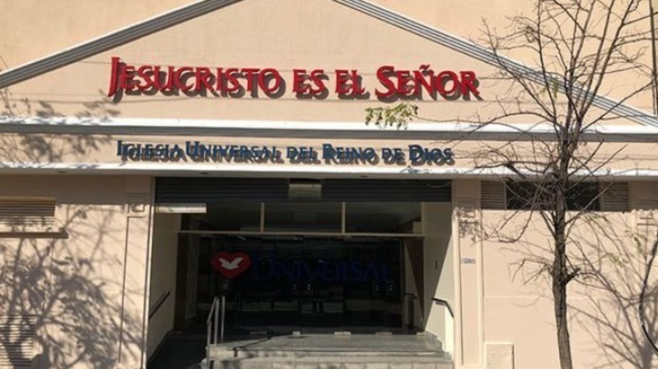 Fachada de IURD na Argentina