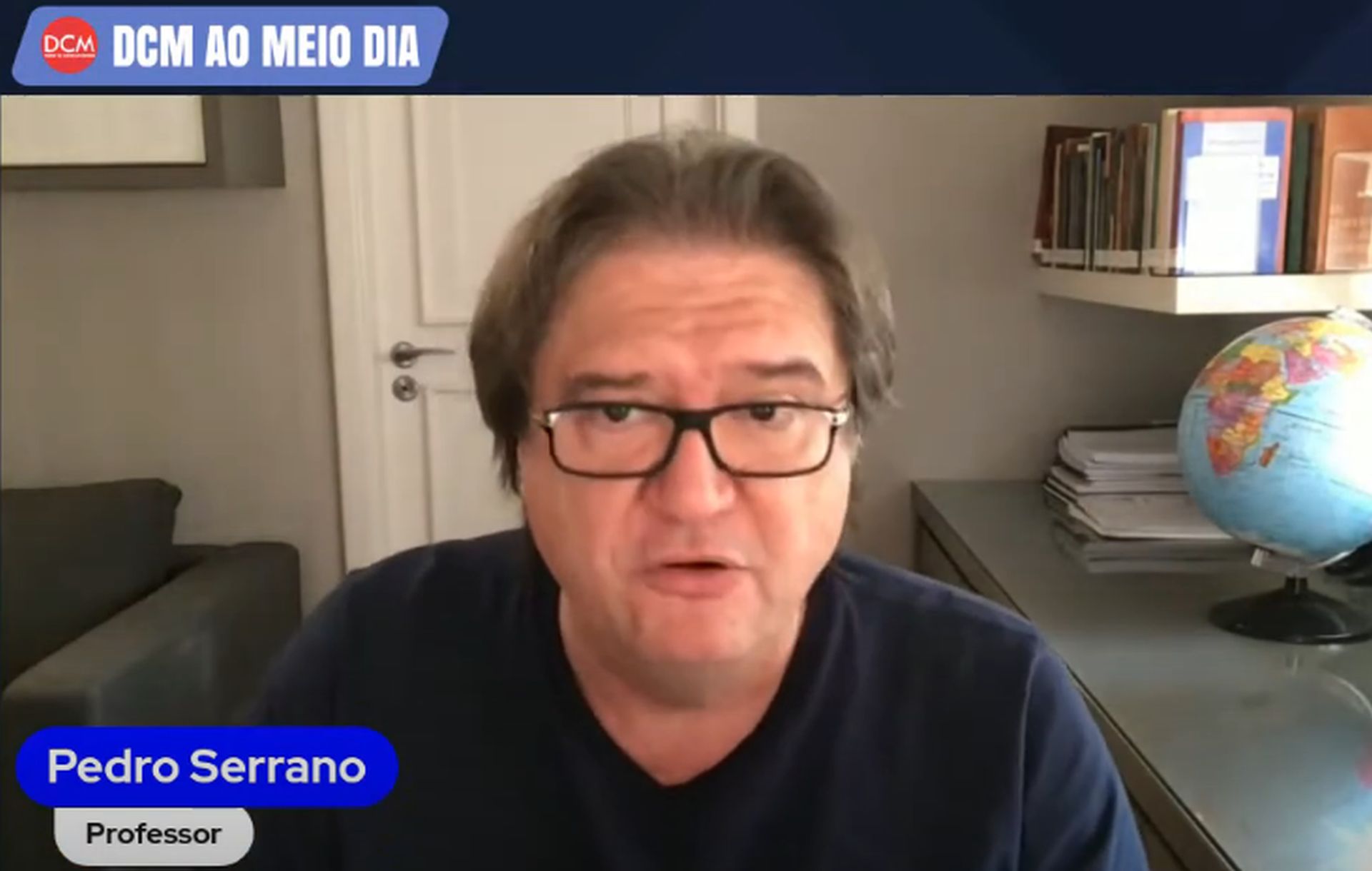 Pedro Serrano, professor da PUCSP. Foto: Reprodução/DCMTV/YouTube