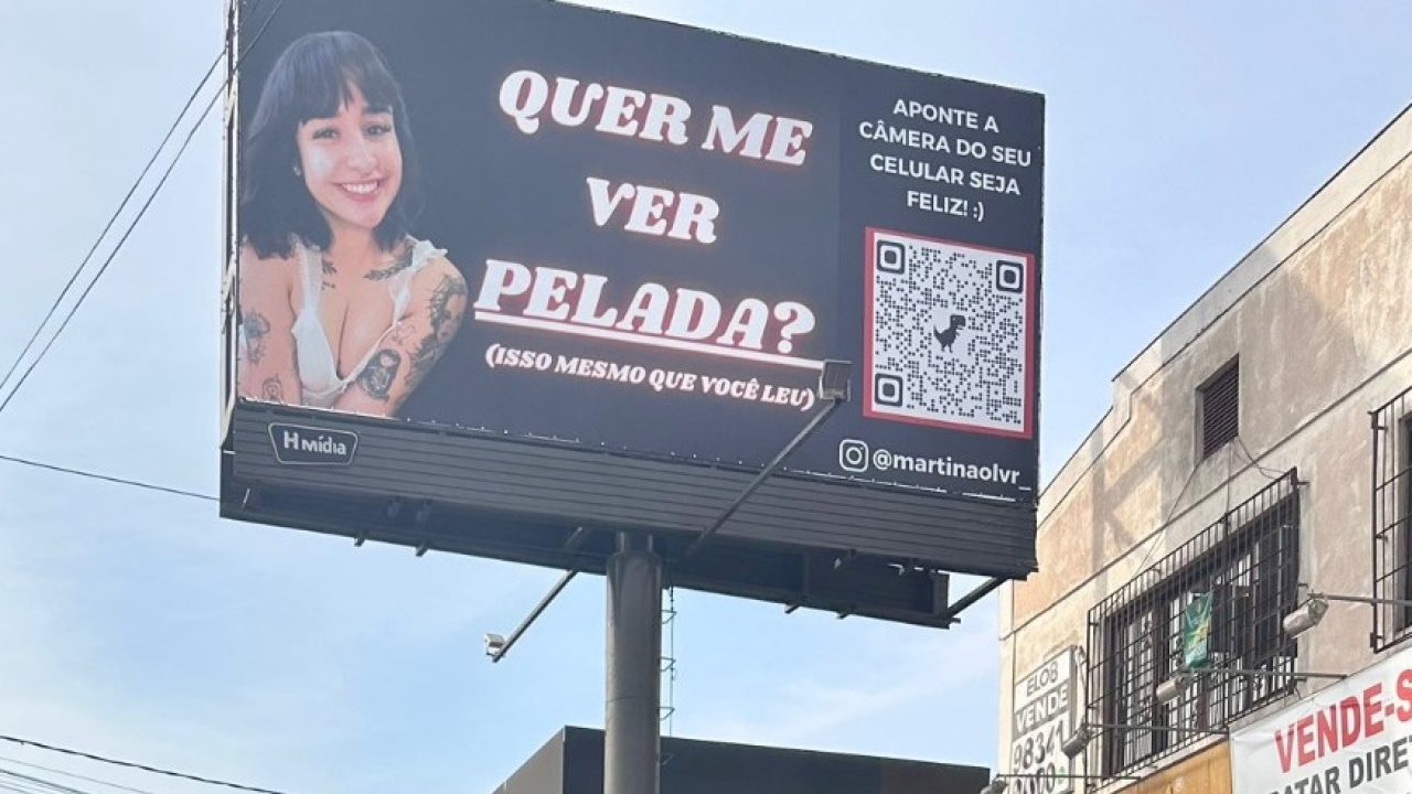 MP notifica Beiçola do Privacy por divulgar conteúdo adulto em outdoors
