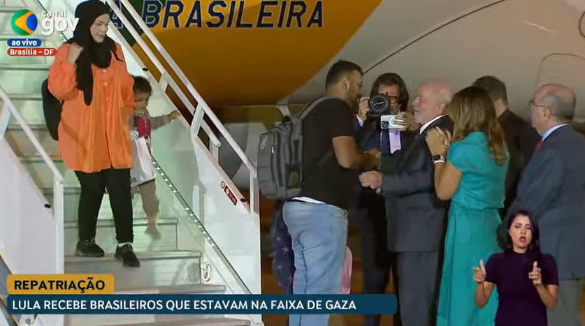 Lula e Hasan Rabee