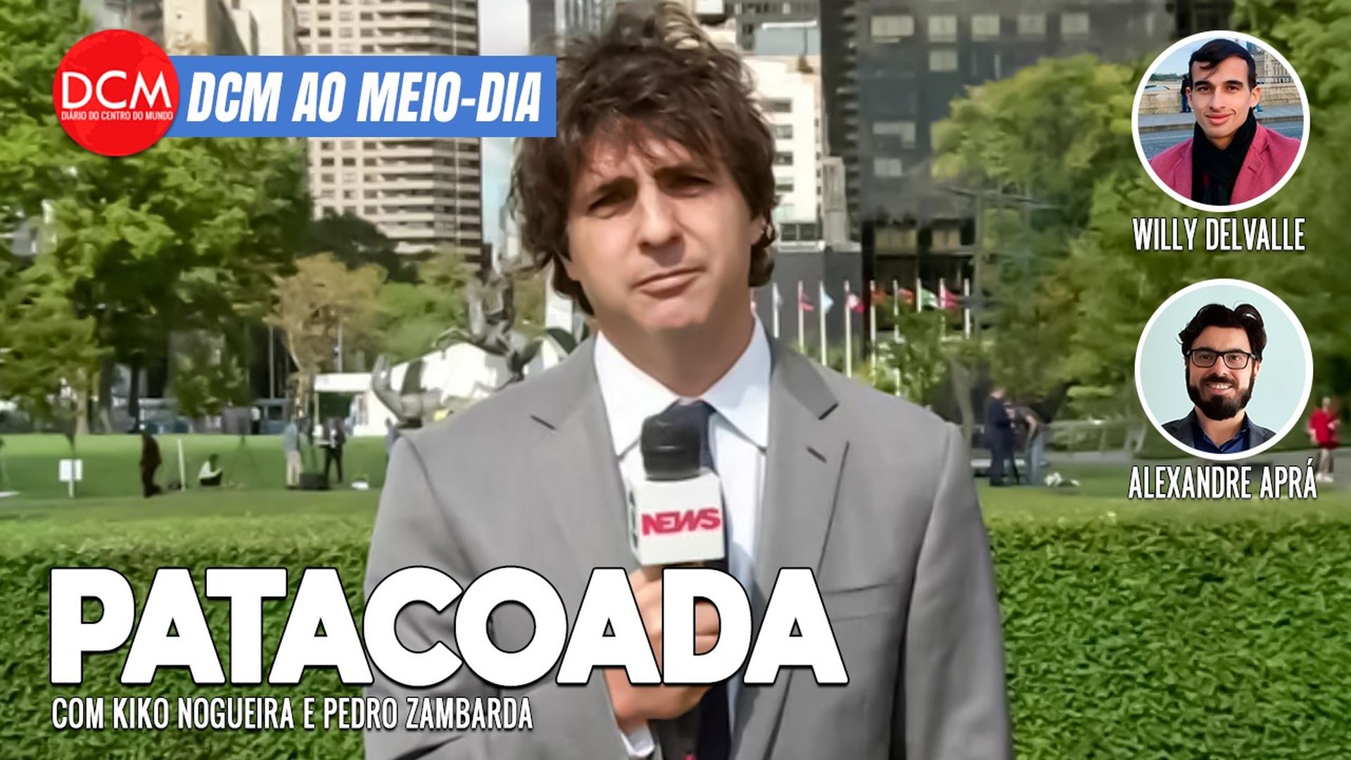 DCM Ao Meio-Dia: Dino rebate embaixador bolsonarista de Israel; nem a Globo sustenta a patacoada do Hezbollah