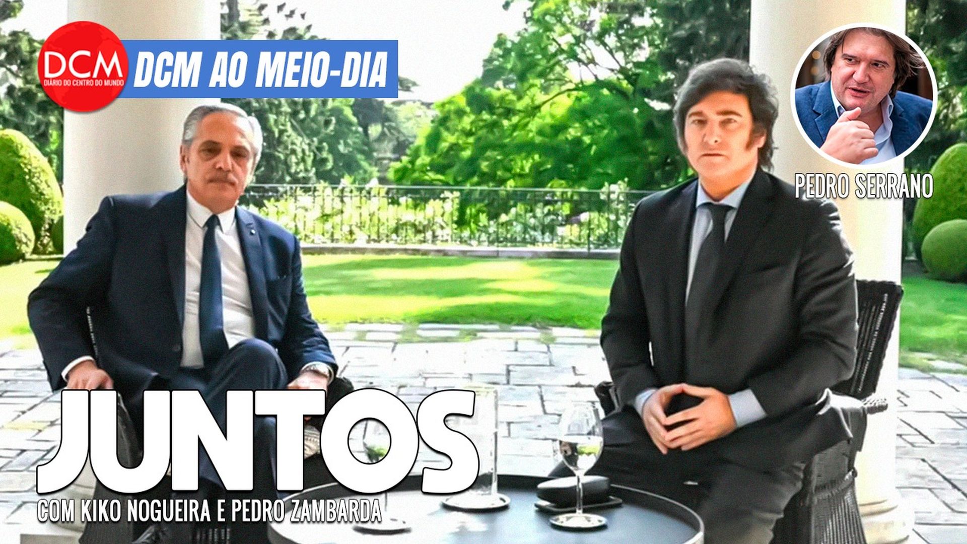 DCM Ao Meio-Dia: PF cumpre 2 mandados de prisão por atos de 8/1; Milei encontra Fernández e vai a Israel e EUA