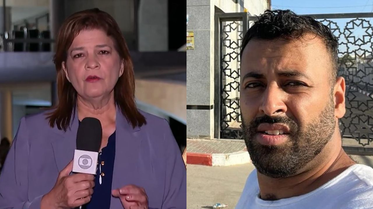 Montagem de fotos de Delis Ortiz e Hasan Rabee