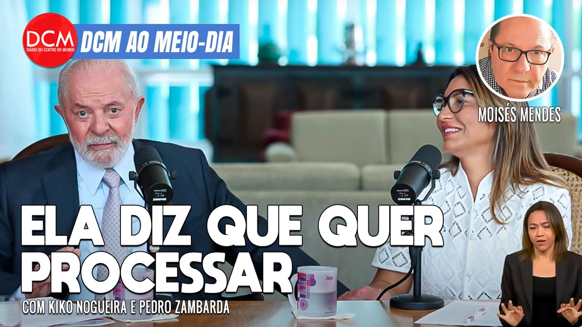 DCM Ao Meio-Dia: Lula vai tirar indulto de Natal de bolsonaristas condenados pelo 8/1; Janja vai processar Elon Musk