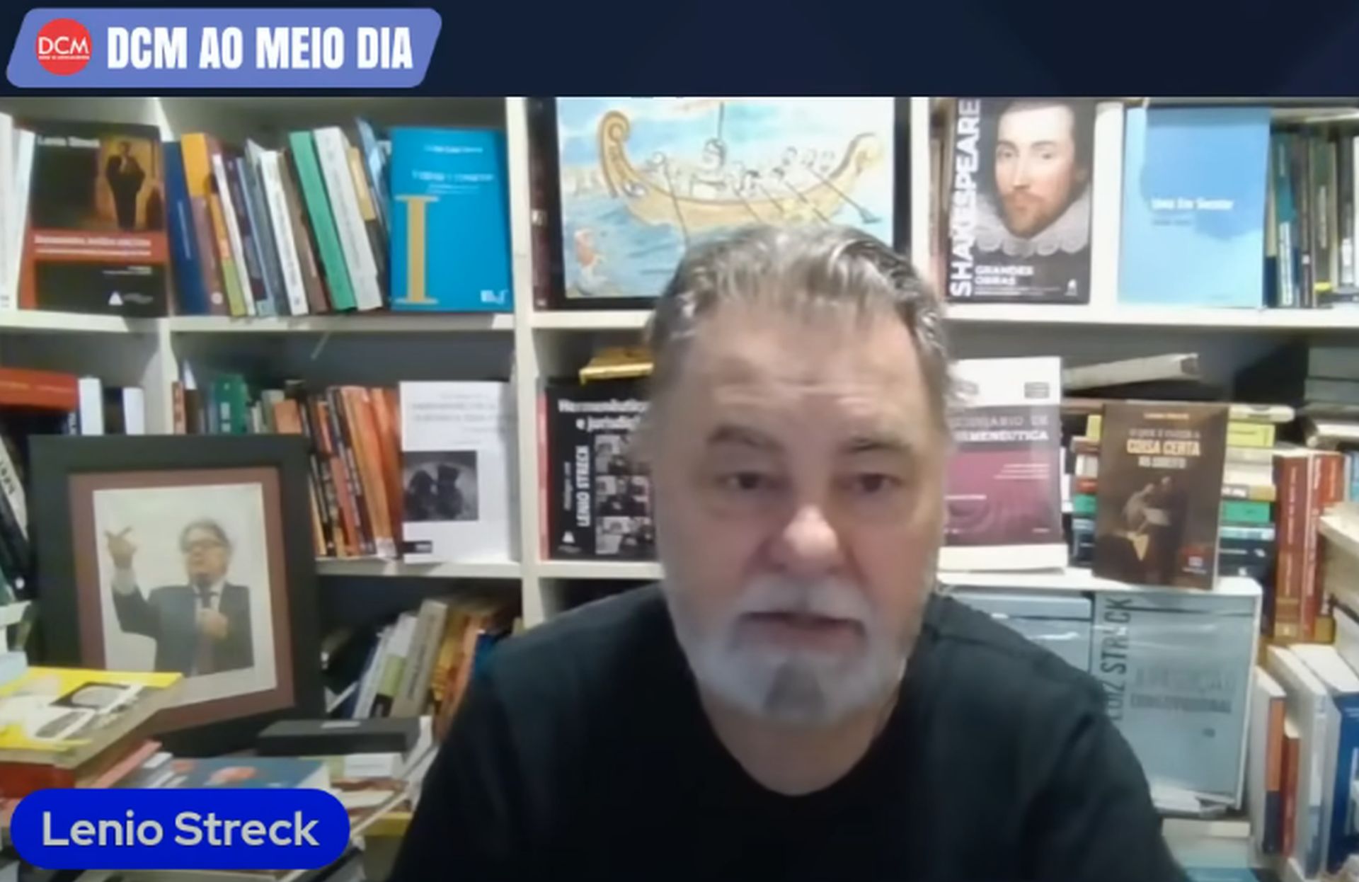 Lenio Streck. Foto: Reprodução/DCMTV