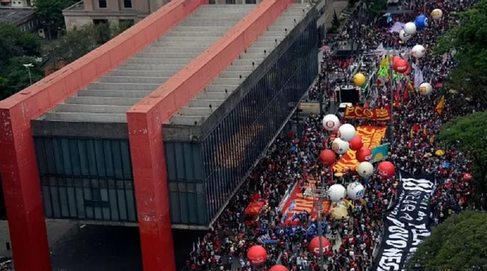 Manifestação no Masp